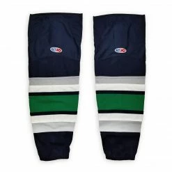 Athletic (AK) Knit Athletic Knit (AK) HS2100-943 Hartford Whalers Navy Mesh Ice Hockey Socks