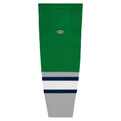 Athletic (AK) Knit Athletic Knit (AK) HS2100-945 Plymouth Whalers Kelly Green Mesh Ice Hockey Socks