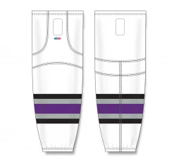 Athletic (AK) Knit Athletic Knit (AK) HS2100-952 1998 Los Angeles Kings White Mesh Ice Hockey Socks 7 Athletic (AK) Knit Athletic Knit (AK) HS2100-952 1998 Los Angeles Kings White Mesh Ice Hockey Socks