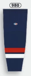 Athletic (AK) Knit Athletic Knit (AK) HS2100-980 2005 Team USA Navy Mesh Ice Hockey Socks
