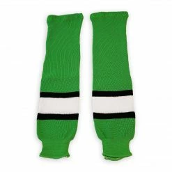 Athletic (AK) Knit Athletic Knit (AK) HS630-107 Lime Green/Black/White Knit Ice Hockey Socks