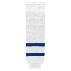 Athletic (AK) Knit Athletic Knit (AK) HS630-205 Old Toronto Maple Leafs White Knit Ice Hockey Socks