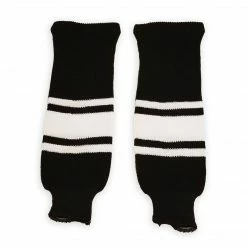 Athletic (AK) Knit Athletic Knit (AK) HS630-221 Black/White Knit Ice Hockey Socks