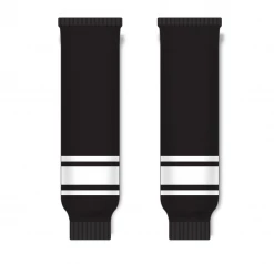 Athletic (AK) Knit Athletic Knit (AK) HS630-221 Black/White Knit Ice Hockey Socks