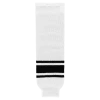Athletic (AK) Knit Athletic Knit (AK) HS630-222 White/Black Knit Ice Hockey Socks