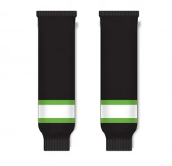 Athletic (AK) Knit Athletic Knit (AK) HS630-247 Black/Lime Green/White Knit Ice Hockey Socks