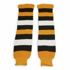 Modelline Knit Ice Hockey Socks - Boston Bruins Vintage Gold/Brown/White