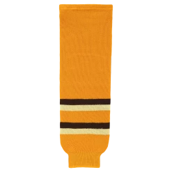 Athletic (AK) Knit Athletic Knit (AK) HS630-291 Boston Bruins Winter Classic Gold Knit Ice Hockey Socks