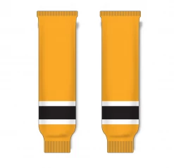 Athletic (AK) Knit Athletic Knit (AK) HS630-298 Boston Bruins Gold Knit Ice Hockey Socks