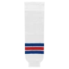 Athletic (AK) Knit Athletic Knit (AK) HS630-313 New York Rangers White Knit Ice Hockey Socks