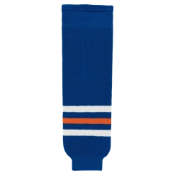 Athletic (AK) Knit Athletic Knit (AK) HS630-320 Edmonton Oilers Royal Blue Knit Ice Hockey Socks