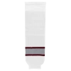 Athletic (AK) Knit Athletic Knit (AK) HS630-342 White/Maroon/Grey Knit Ice Hockey Socks