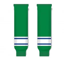 Athletic (AK) Knit Athletic Knit (AK) HS630-347 Kelly Green/Royal Blue/White Knit Ice Hockey Socks