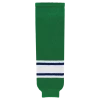 Athletic (AK) Knit Athletic Knit (AK) HS630-347 Kelly Green/Royal Blue/White Knit Ice Hockey Socks