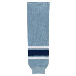 Athletic (AK) Knit Athletic Knit (AK) HS630-354 New University Of Maine Black Bears Third Powder Blue Knit Ice Hockey Socks