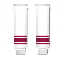 Athletic (AK) Knit Athletic Knit (AK) HS630-363 Arizona Coyotes White Knit Ice Hockey Socks