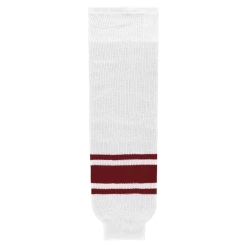 Athletic (AK) Knit Athletic Knit (AK) HS630-363 Arizona Coyotes White Knit Ice Hockey Socks