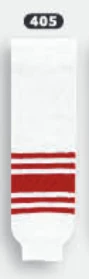Athletic (AK) Knit Athletic Knit (AK) HS630-405 Detroit Red Wings Retro White Knit Ice Hockey Socks