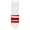Athletic (AK) Knit Athletic Knit (AK) HS630-405 Detroit Red Wings Retro White Knit Ice Hockey Socks
