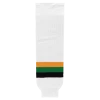 Athletic (AK) Knit Athletic Knit (AK) HS630-407 Minnesota North Stars White With Black Stripe Knit Ice Hockey Socks