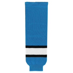 Athletic (AK) Knit Athletic Knit (AK) HS630-444 Pro Blue/Black/White Knit Ice Hockey Socks