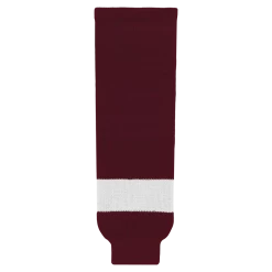 Athletic (AK) Knit Athletic Knit (AK) HS630-480 Peterborough Petes Maroon Knit Ice Hockey Socks
