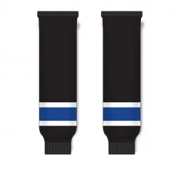 Athletic (AK) Knit Athletic Knit (AK) HS630-487 2014 Tampa Bay Lightning Third Black Knit Ice Hockey Socks