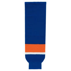 Athletic (AK) Knit Athletic Knit (AK) HS630-490 2010 New York Islanders Royal Blue Knit Ice Hockey Socks