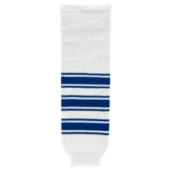 Athletic (AK) Knit Athletic Knit (AK) HS630-505 New Toronto Maple Leafs White Knit Ice Hockey Socks