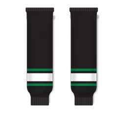Athletic (AK) Knit Athletic Knit (AK) HS630-506 Dallas Stars Black Knit Ice Hockey Socks