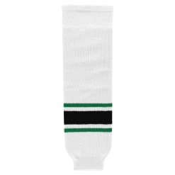 Athletic (AK) Knit Athletic Knit (AK) HS630-507 Dallas Stars White Knit Ice Hockey Socks