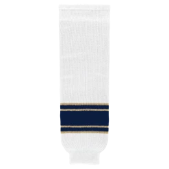Athletic (AK) Knit Athletic Knit (AK) HS630-521 University Of Notre Dame Fighting Irish White Knit Ice Hockey Socks