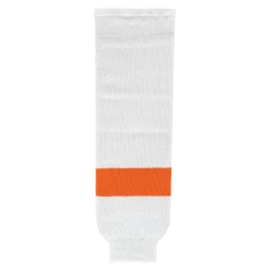 Athletic (AK) Knit Athletic Knit (AK) HS630-525 2011 Philadelphia Flyers White Knit Ice Hockey Socks