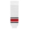 Athletic (AK) Knit Athletic Knit (AK) HS630-528 2013 Carolina Hurricanes White Knit Ice Hockey Socks