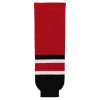 Athletic (AK) Knit Athletic Knit (AK) HS630-532 2017 Carolina Hurricanes Red Knit Ice Hockey Socks
