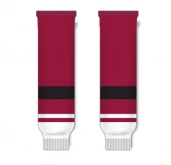 Athletic (AK) Knit Athletic Knit (AK) HS630-582 2015 Arizona Coyotes AV Red Knit Ice Hockey Socks