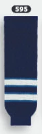 Athletic (AK) Knit Athletic Knit (AK) HS630-595 2011 Winnipeg Jets Navy Knit Ice Hockey Socks