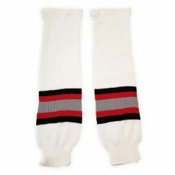 Athletic (AK) Knit Athletic Knit (AK) HS630-611 Buffalo Sabres White Knit Ice Hockey Socks
