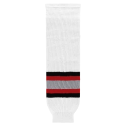 Athletic (AK) Knit Athletic Knit (AK) HS630-611 Buffalo Sabres White Knit Ice Hockey Socks