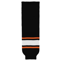 Athletic (AK) Knit Athletic Knit (AK) HS630-624 Philadelphia Flyers Third Black Knit Ice Hockey Socks