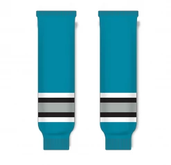 Athletic (AK) Knit Athletic Knit (AK) HS630-636 San Jose Sharks Teal Knit Ice Hockey Socks