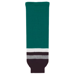 Athletic (AK) Knit Athletic Knit (AK) HS630-638 Anaheim Mighty Ducks Eggplant Knit Ice Hockey Socks