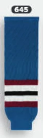 Athletic (AK) Knit Athletic Knit (AK) HS630-645 Colorado Avalanche Third Capital Blue Knit Ice Hockey Socks