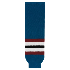 Athletic (AK) Knit Athletic Knit (AK) HS630-645 Colorado Avalanche Third Capital Blue Knit Ice Hockey Socks