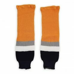 Athletic (AK) Knit Athletic Knit (AK) HS630-673 2002 Nashville Predators Third Gold Knit Ice Hockey Socks