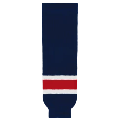 Athletic (AK) Knit Athletic Knit (AK) HS630-690 Columbus Blue Jackets Navy Knit Ice Hockey Socks