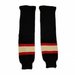 Athletic (AK) Knit Athletic Knit (AK) HS630-715 Chicago Blackhawks Winter Classic Black Knit Ice Hockey Socks