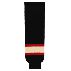 Athletic (AK) Knit Athletic Knit (AK) HS630-715 Chicago Blackhawks Winter Classic Black Knit Ice Hockey Socks