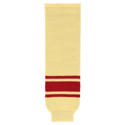 Athletic (AK) Knit Athletic Knit (AK) HS630-731 2004 NHL All Stars Cream Knit Ice Hockey Socks