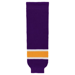 Athletic (AK) Knit Athletic Knit (AK) HS630-751 Vintage Los Angeles Kings Purple Knit Ice Hockey Socks